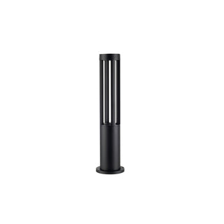 Cylindrical Black Garden Outdoor Light