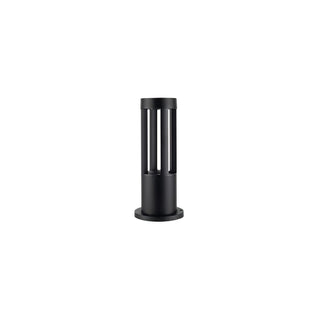 Cylindrical Black Garden Outdoor Light