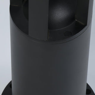 Cylindrical Black Garden Outdoor Light