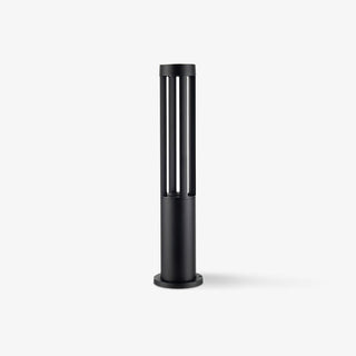 Cylindrical Black Garden Outdoor Light