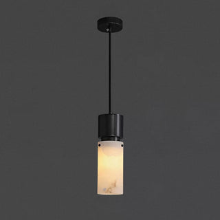 Cylindrical Alabaster Pendant lamp