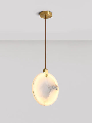 Disc Harvest Alabaster Chandelier