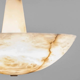 Dome Alabaster Domus Pendant Light
