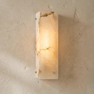 Double Panel Aurelia Alabaster Wall Lamp