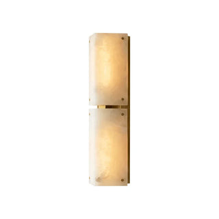 Double Panel Aurelia Alabaster Wall Lamp
