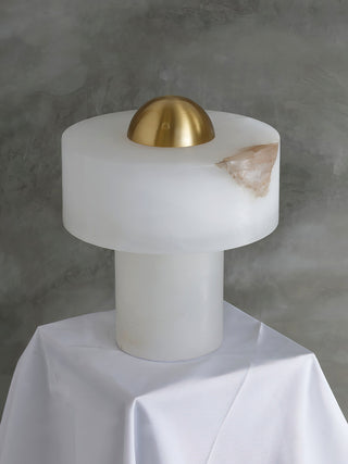 Exquisite Stone Alabaster Table Lamp