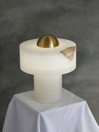 Exquisite Stone Alabaster Table Lamp