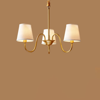 Fazrpip Retro Gold Chandelier