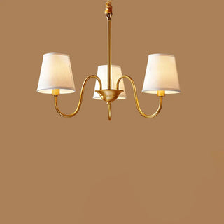Fazrpip Retro Gold Chandelier - Vidirlighting