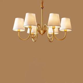 Fazrpip Retro Gold Chandelier - Vidirlighting