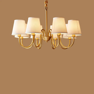 Fazrpip Retro Gold Chandelier - Vidirlighting