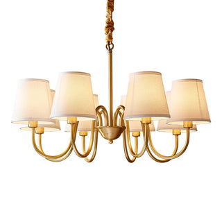 Fazrpip Retro Gold Chandelier