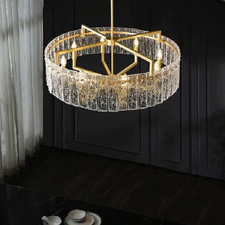 Round Crystal Chandelier