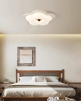 Flower Travertine Lumi Ceiling Light