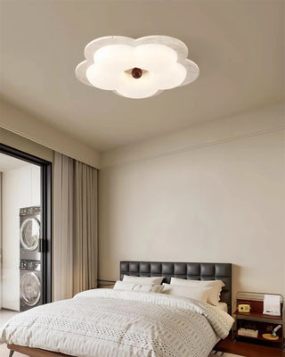 Flower Travertine Lumi Ceiling Light
