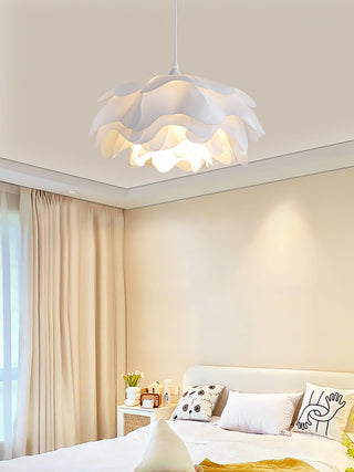 Flower Shaped White Pendant Lamp