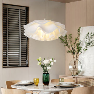 Flower Shaped White Pendant Lamp