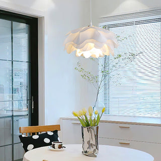 Flower Shaped White Pendant Lamp