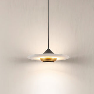 Flying Saucer Marble Pendant Lamp