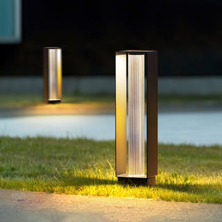 Frame Acrylic Outdoor Post Lamp