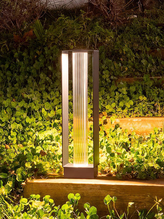 Frame Acrylic Outdoor Post Lamp