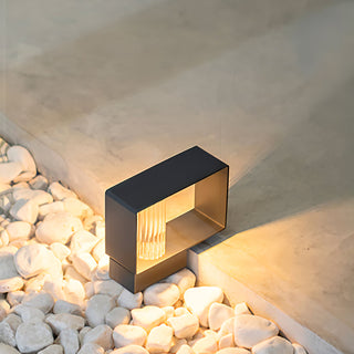 Frame Acrylic Outdoor Post Lamp