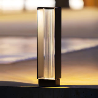 Frame Acrylic Outdoor Post Lamp