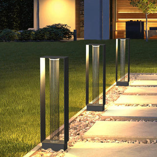 Frame Acrylic Outdoor Post Lamp