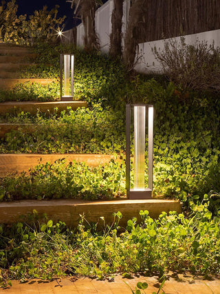 Frame Acrylic Outdoor Post Lamp - Vidirlighting