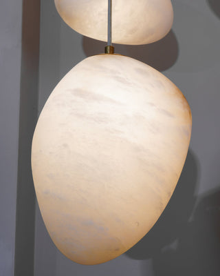 Galet Pendant lamp. Galet Pendant lamp. oslo pendant light. alabaster pendant light. alabaster light fittings. antique alabaster pendant lights. vintage alabaster pendant light. faux alabaster pendant lighting.