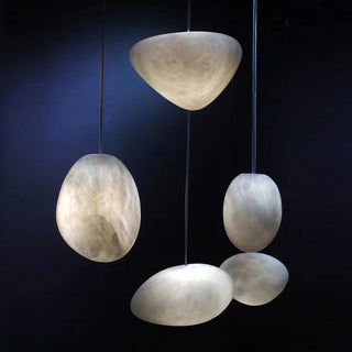 Galet Pendant lamp. Galet Pendant lamp. oslo pendant light. alabaster pendant light. alabaster light fittings. antique alabaster pendant lights. vintage alabaster pendant light. faux alabaster pendant lighting.