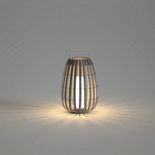 Garden Rattan Floor Lamp