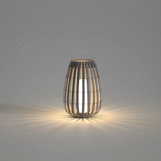 Rattan Weaving Oval Cage Outdoor Patio Waterproof Floor Lamp. Garden Rattan Floor Lamp. Rattan Floor Lamp. Rattan Portable Lantern. Waterproof Solar Outdoor Lights.