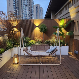 Rattan Weaving Oval Cage Outdoor Patio Waterproof Floor Lamp. Garden Rattan Floor Lamp. Rattan Floor Lamp. Rattan Portable Lantern. Waterproof Solar Outdoor Lights.