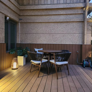 Garden Rattan Floor Lamp