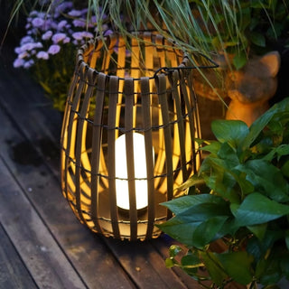 Garden Rattan Floor Lamp
