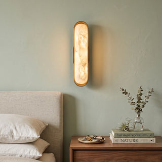 Capsule Chiarore Alabaster Wall Sconce