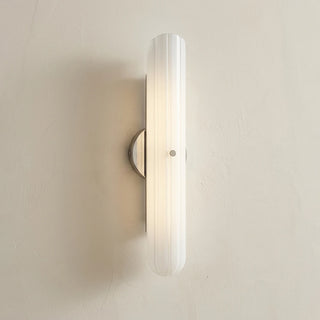 Delphine Fluted Glass Wall Sconce