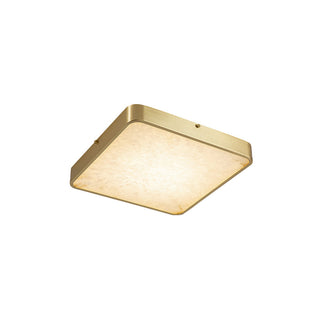 Geometric Alabaster Recessed Ceiling Light