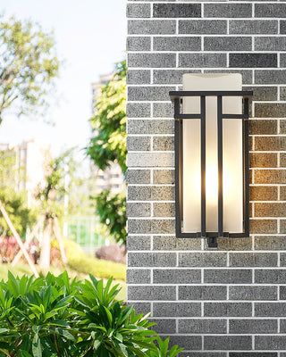 Glass Linden Outdoor Wall Lamp