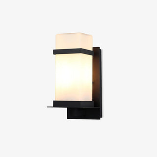 Glass Mcdade Square Outdoor Wall Light