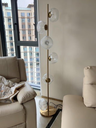 Glass Petals Floor Lamp