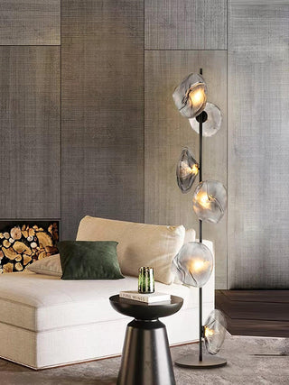 Glass Petals Floor Lamp