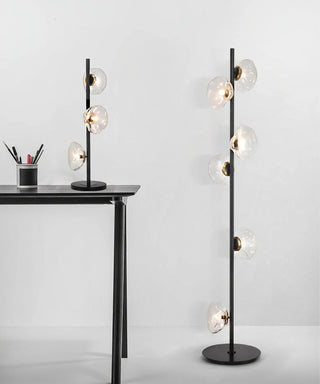 Glass Petals Floor Lamp