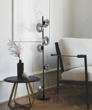 Glass Petals Floor Lamp