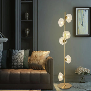 Glass Petals Floor Lamp