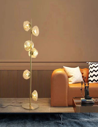 Glass Petals Floor Lamp