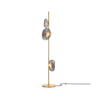 Glass Petals Floor Lamp