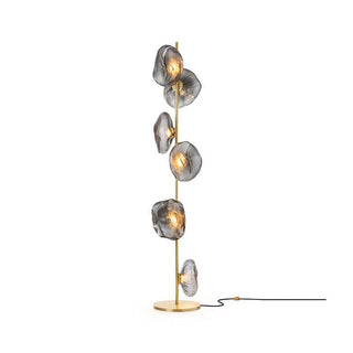 Glass Petals Floor Lamp