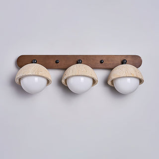 Globe Travertine Pecherna Wall Sconce